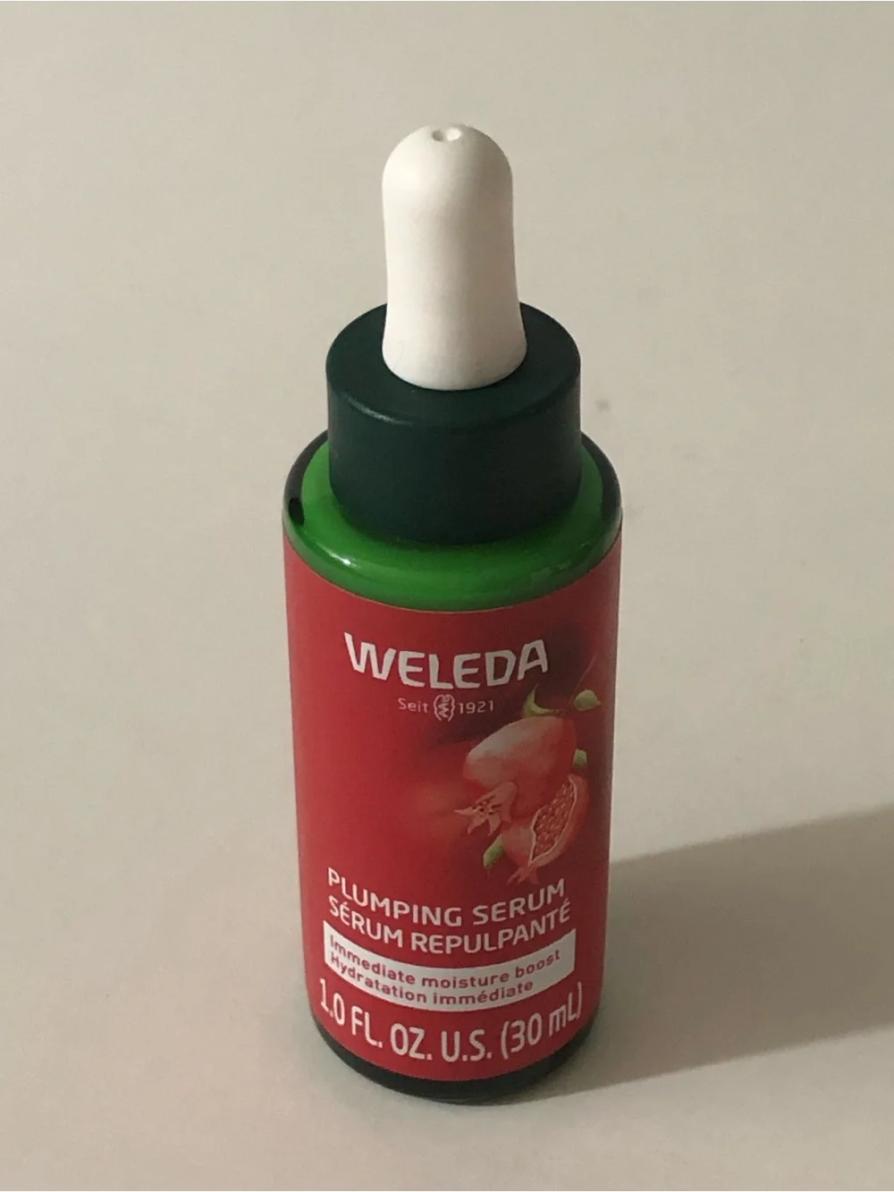 Weleda Plumping Serum w/Pomegrante & Macca Peptides — All Skin Types